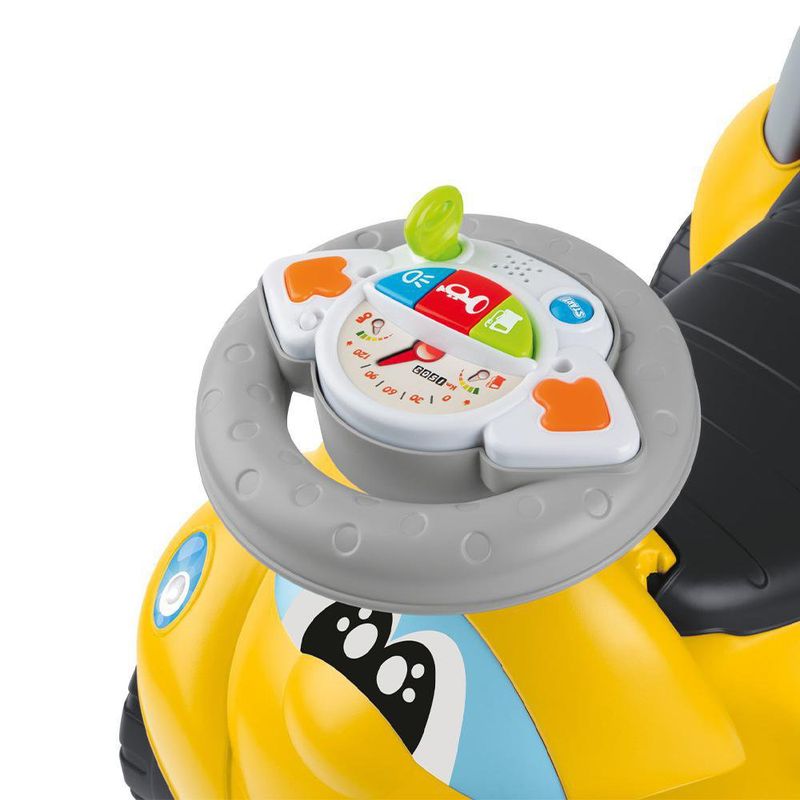 Andador Correpasillos 2 en 1 Amarillo