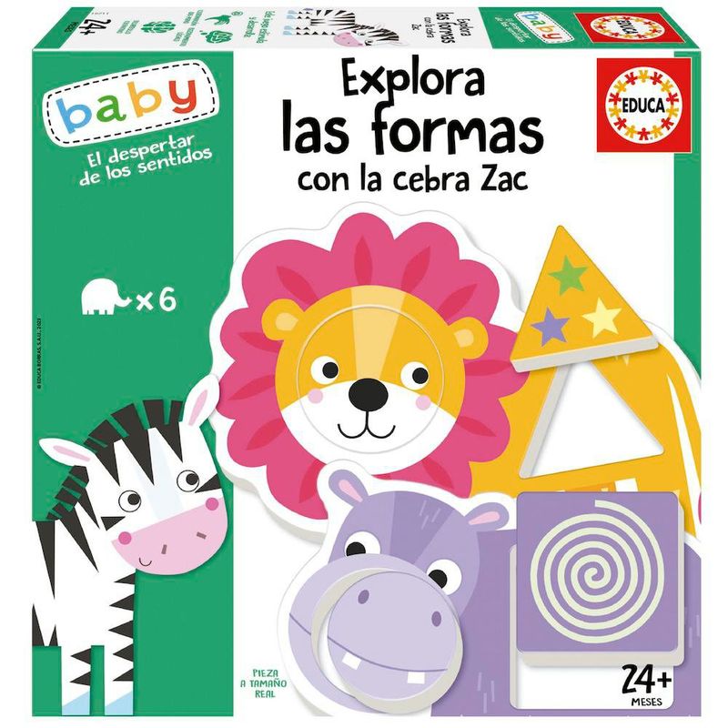 Explora las Formas con la Cebra Zac