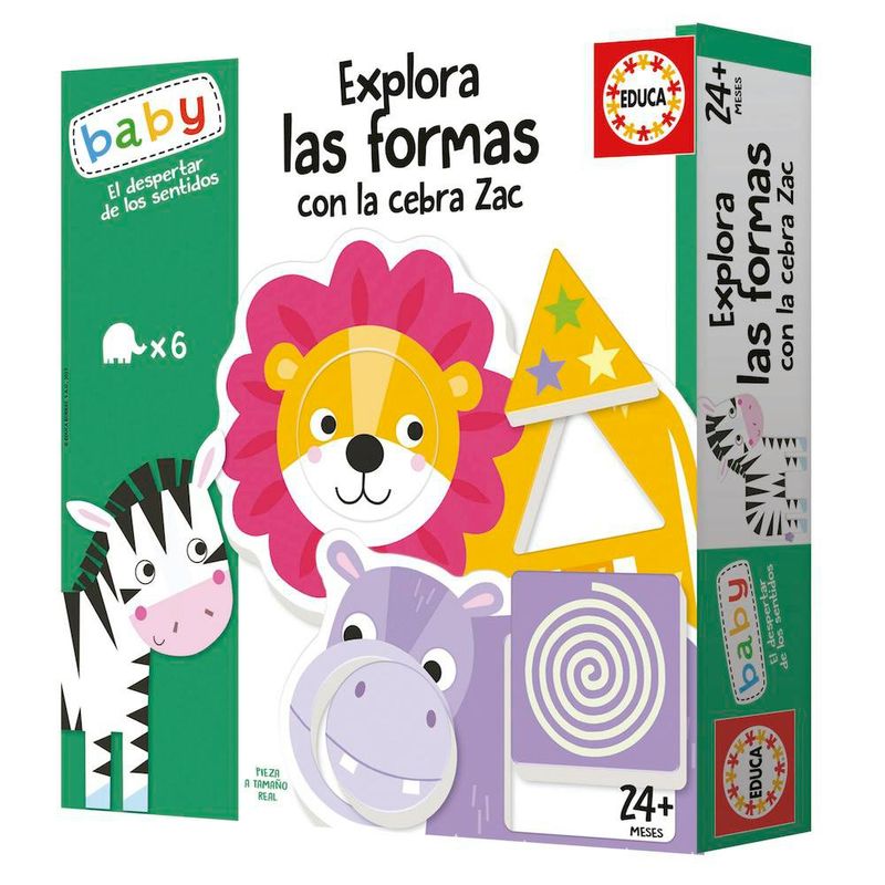 Explora las Formas con la Cebra Zac