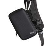 Estuche Resistente a Golpes para Accesorios Electrónicos Negro