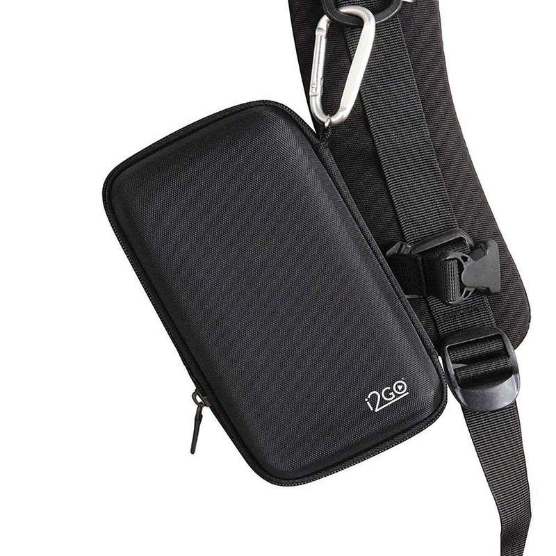 Estuche Resistente a Golpes para Accesorios Electrónicos Negro