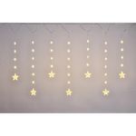 Cortina Micro LED 100 Luces Cálida Estrellas - Scandi
