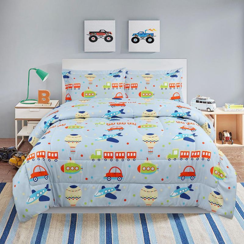 Set Edredón Matrimonial Transportes