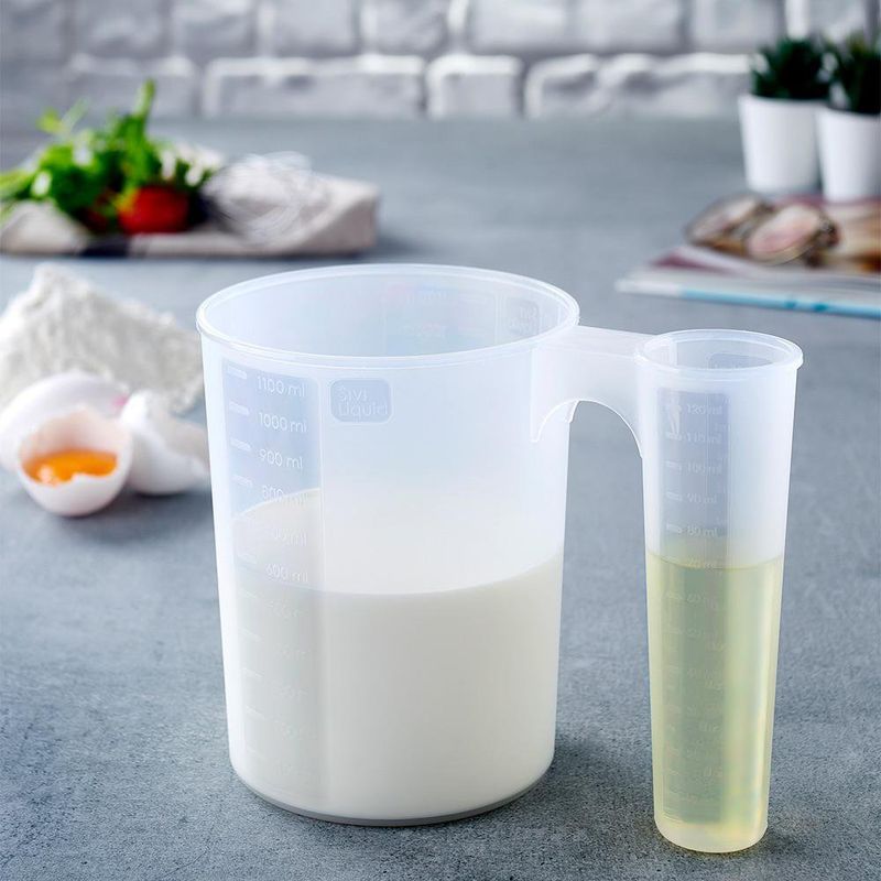 Tazas Medidoras Dos en Uno