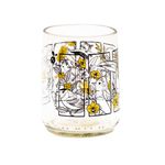 Set de 4 Vasos Transparentes con Diseño 8 Oz - Gronn