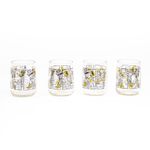 Set de 4 Vasos Transparentes con Diseño 8 Oz - Gronn