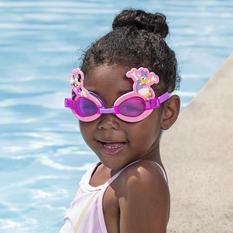 Lentes de Natación para Niñas con Diseño Minnie con Protección UV