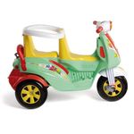 Motocicleta Dúo Verde