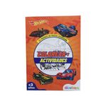 LIBRO PARA COLOREAR Y ACTIVIDADES HOT WHEELS