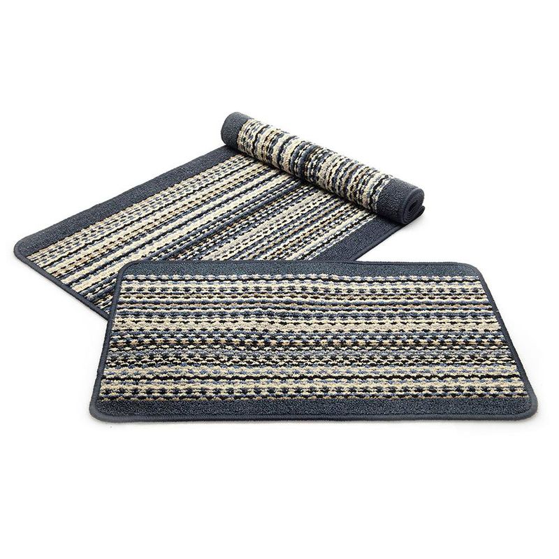 Combo Apollo Azul 57X183Cm + 44X76Cm - Oriental Weavers