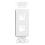 Inserto Decorativo Para Quickport 2 Puertos Blanco - Leviton