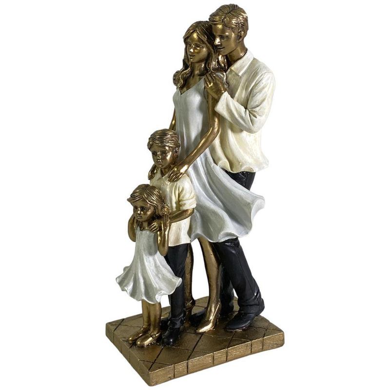 Figura Decorativa Familia Unida