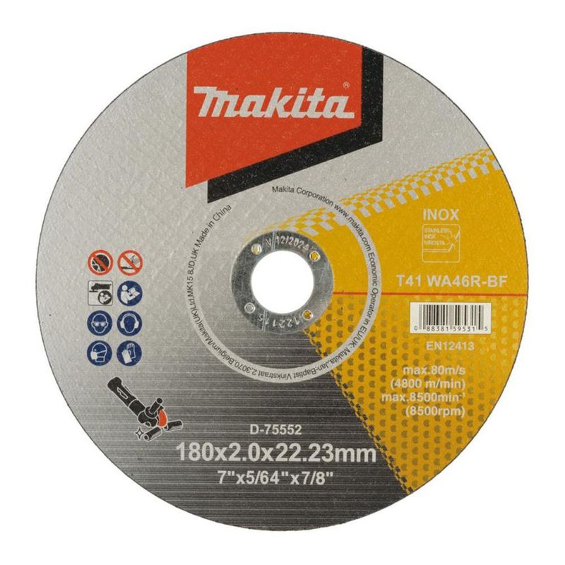 Disco de Corte para Metal 7 x 2 Plg - Makita