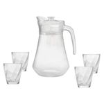 Set de Pichel con 4 Vasos