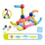 Set de 64 Varillas Magnéticas