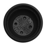 Maceta de Plástico Ariana Negro 16 Plg