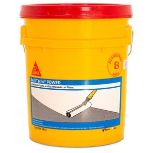 Impermeabilizante Acrílico Sika Acril Techo Power Blanco 5 Gal