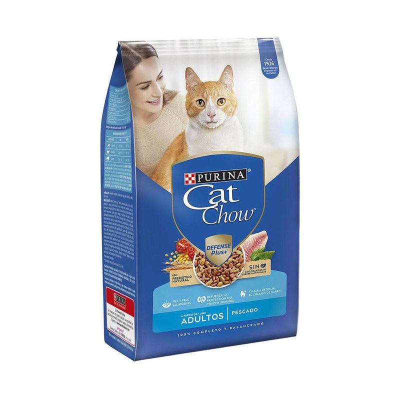 Comida Seca Para Gato Adulto Pescado Y Mariscos 3.3 Lb - Cat Chow