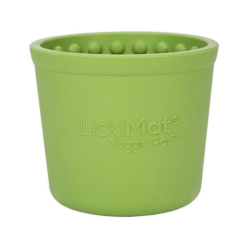 Plato Hondo Estilo Pote Verde - Lickimat
