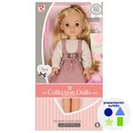 Muñeca Fashion Rosa 14 plg Diseños Surtidos