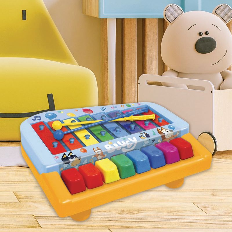 Xilófono Piano en Estuche 8 Notas con Figura
