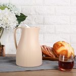 Termo Beige con Agarrador Ergonómico 1L