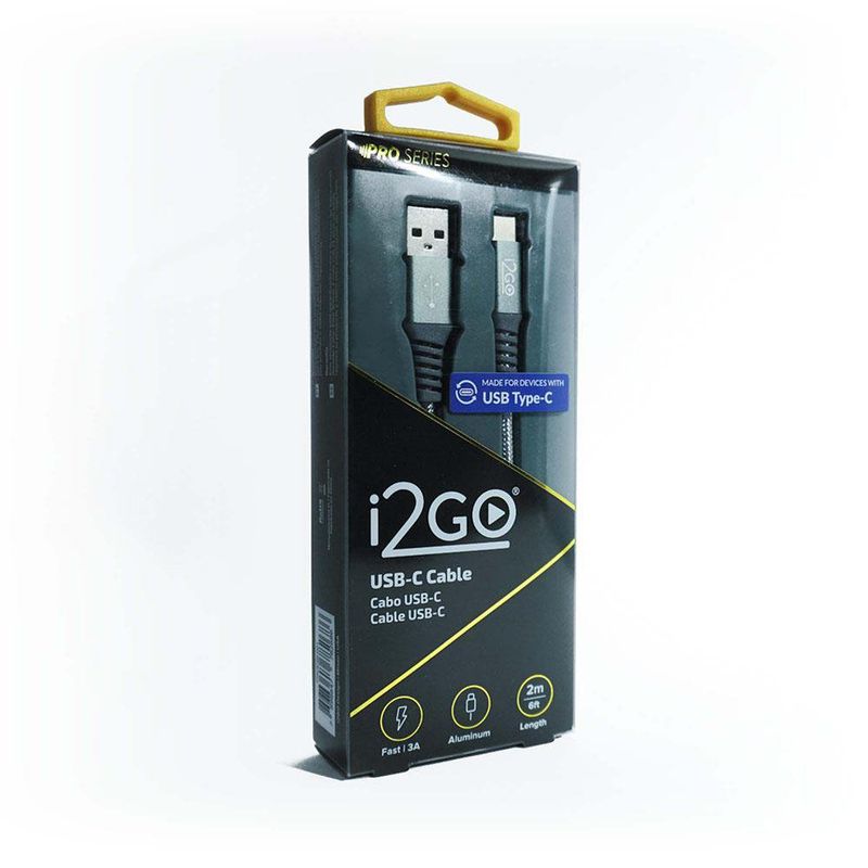 Cable Usb de Tipo C a Tipo A Trenzado 2M