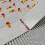 Ancla para Nivelación de Loseta Rojo 3 Mm