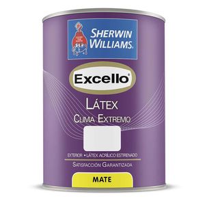 Pintura Excello Látex Mate Base Extra White 1 Gal