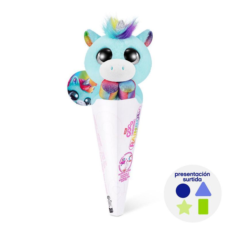 Peluche Coco Cones Sorpresa Arcoíris Diseños Surtidos
