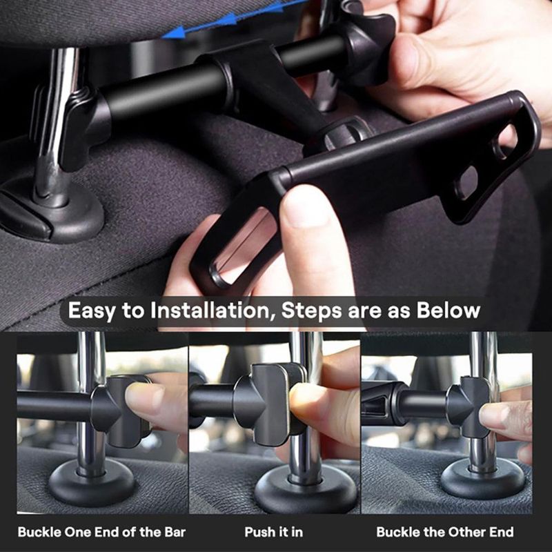 Soporte de Tablet para Asiento Trasero de Carro