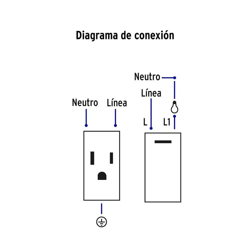 Tomacorriente e Interruptor Lisboa Blanco - Volteck