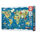 Puzzle Mapa del Mundo 200 Pzas