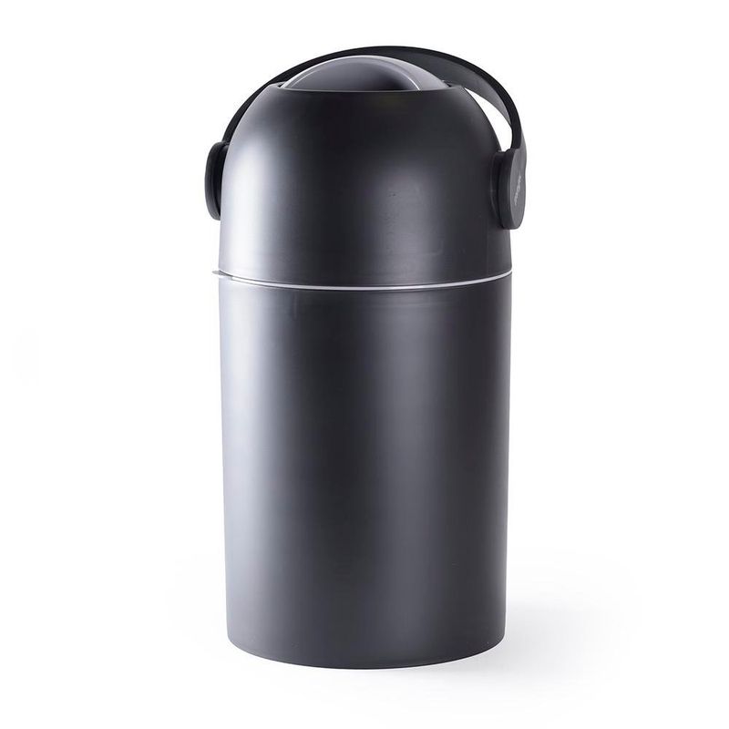 Basurero de Plástico para Pañales Negro
