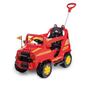 Carro de Paseo Diseño Bomberos