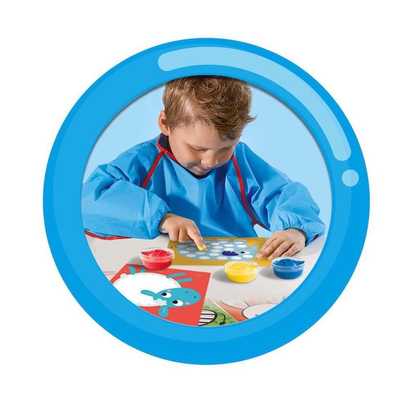 Arte con Pintura para Dedos