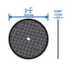 Disco De Corte 5/4 Plg 5 Pzas - Dremel