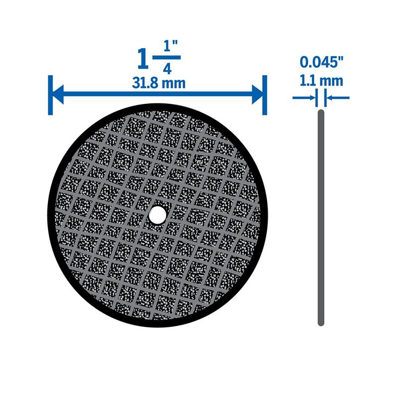 Disco De Corte 5/4 Plg 5 Pzas - Dremel