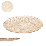 Plato Base de Vidrio Amber