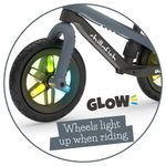 Bicicleta de Balance Chillafish BMXie Glow Ruedas LED 12 plg