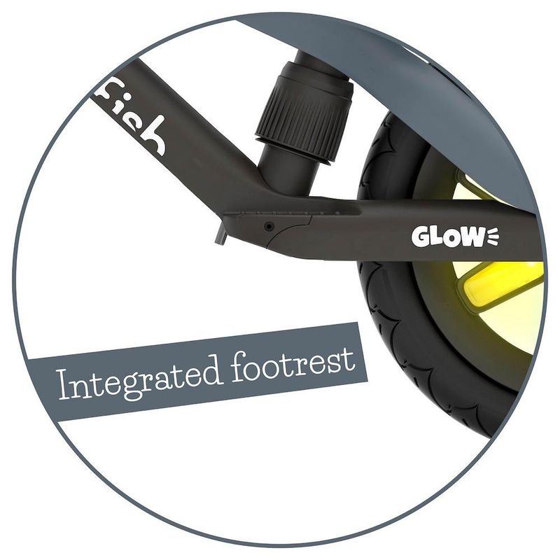 Bicicleta de Balance Chillafish BMXie Glow Ruedas LED 12 plg