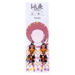 Aretes Artesanales con Diseño de Quetzaltecas