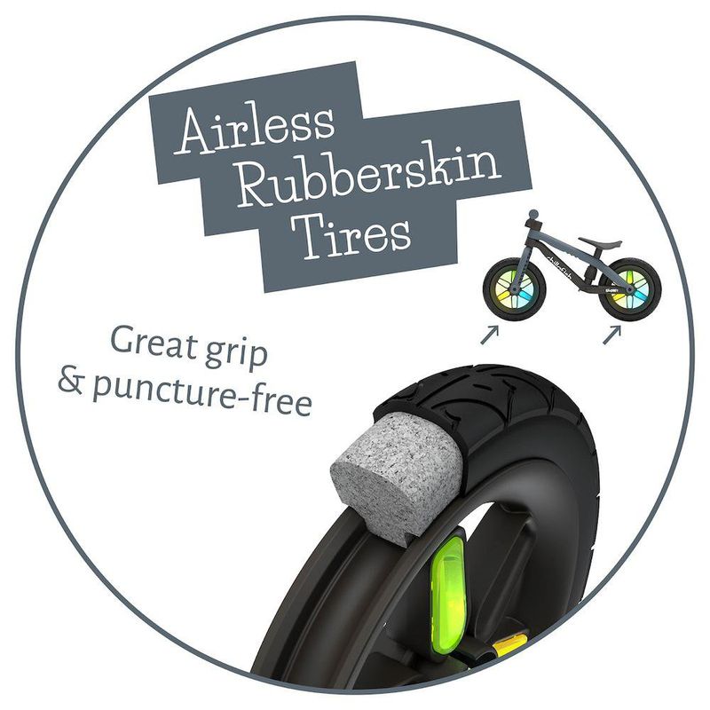 Bicicleta de Balance Chillafish BMXie Glow Ruedas LED 12 plg