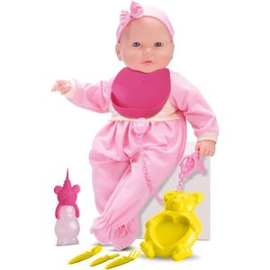 Muñeca Bebé mi Primer Comida con Accesorios Rosa