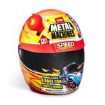 Set de Construcción de Auto de Carreras Metal Machines Speed Heroes Zuru