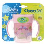 Vaso Cheers 360 con Asas Rosa