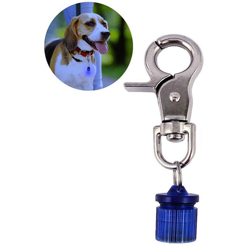 Luz Intermitente Rosa Para Mascota Raza Pequeña - Flipo