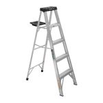 Escalera de Aluminio Tipo Tijera de 5 Pies