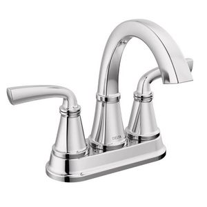 Mezcladora para Lavamanos Cromado 2 Llaves - Delta