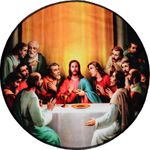 Decoración Última Cena 100x100 Cm